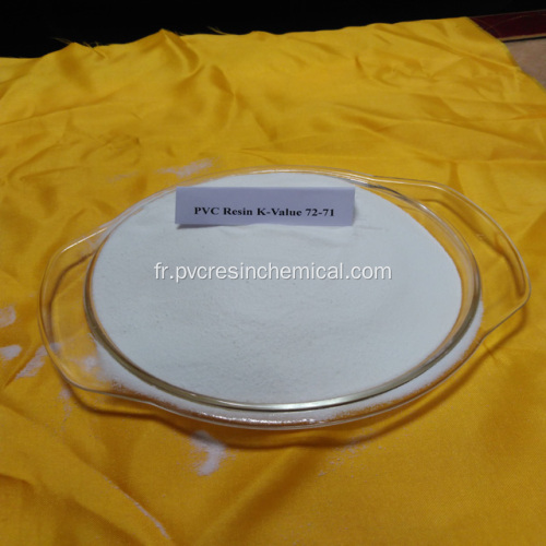 Poudre de PVC de chlorure de polyvinyle suspendu pour tuyau de raccord